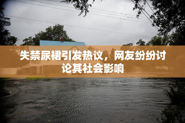 失禁尿裙引发热议，网友纷纷讨论其社会影响