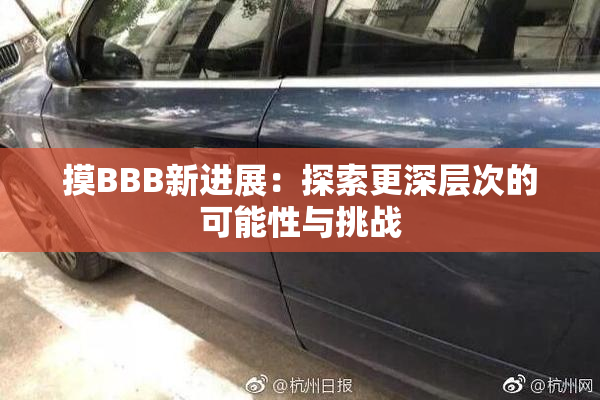 摸BBB新进展：探索更深层次的可能性与挑战