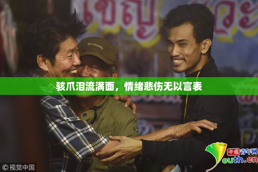 骇爪泪流满面，情绪悲伤无以言表