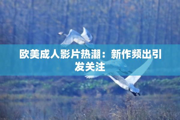 欧美成人影片热潮：新作频出引发关注