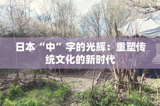 日本“中”字的光辉：重塑传统文化的新时代