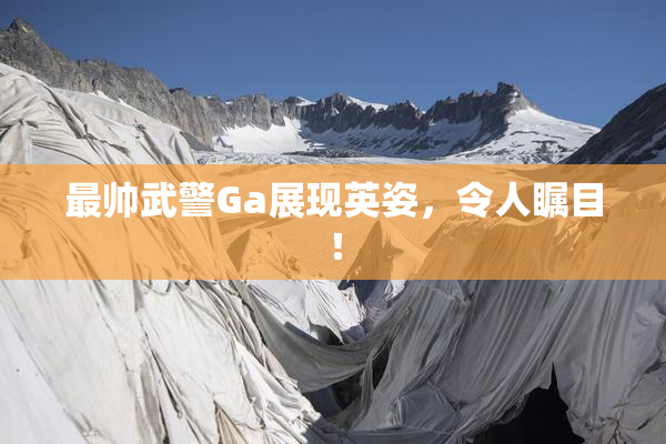 最帅武警Ga展现英姿，令人瞩目！