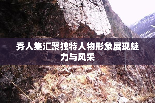 秀人集汇聚独特人物形象展现魅力与风采