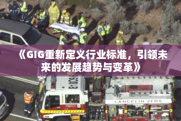 《GIG重新定义行业标准，引领未来的发展趋势与变革》