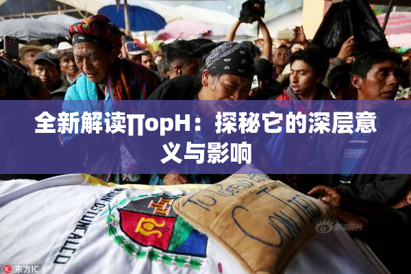 全新解读∏opH：探秘它的深层意义与影响