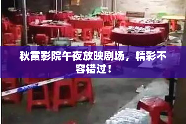 秋霞影院午夜放映剧场，精彩不容错过！