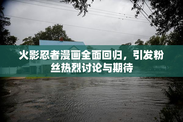 火影忍者漫画全面回归，引发粉丝热烈讨论与期待