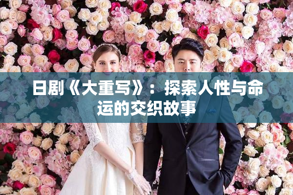日剧《大重写》：探索人性与命运的交织故事