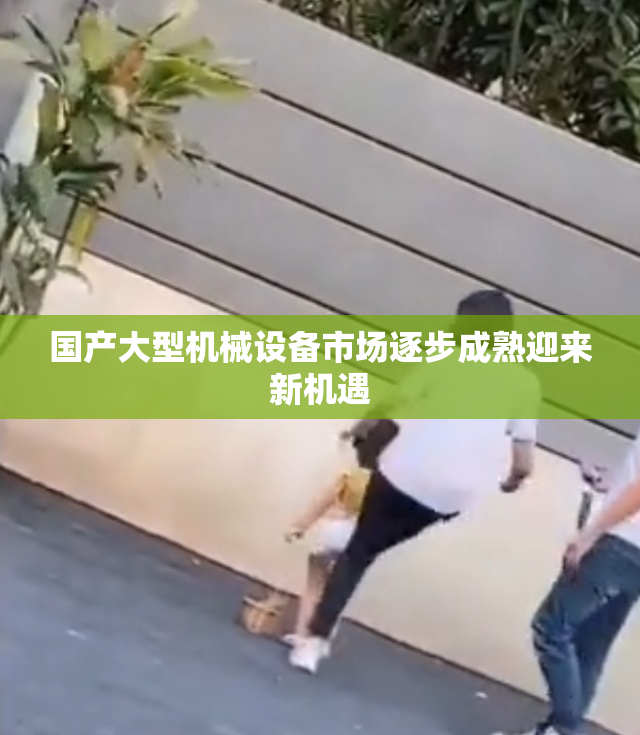 国产大型机械设备市场逐步成熟迎来新机遇