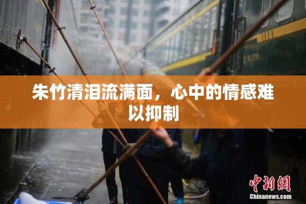 朱竹清泪流满面，心中的情感难以抑制