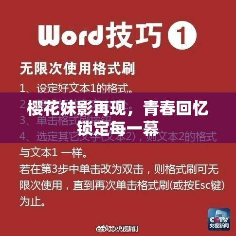 樱花妹影再现，青春回忆锁定每一幕