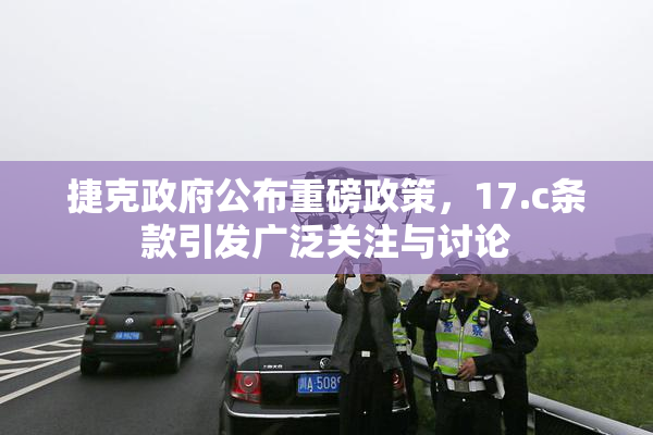 捷克政府公布重磅政策，17.c条款引发广泛关注与讨论