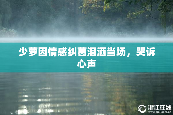少萝因情感纠葛泪洒当场，哭诉心声