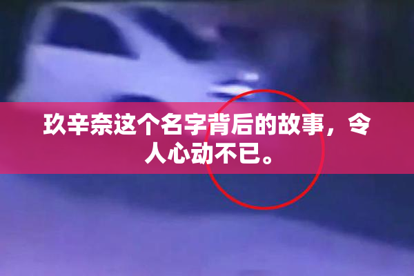 玖辛奈这个名字背后的故事，令人心动不已。
