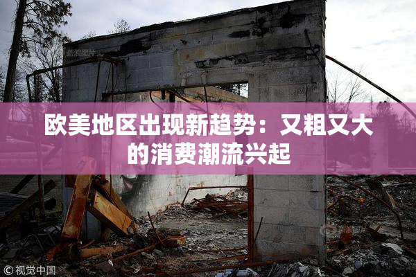 欧美地区出现新趋势：又粗又大的消费潮流兴起