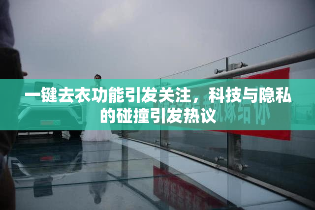 一键去衣功能引发关注，科技与隐私的碰撞引发热议