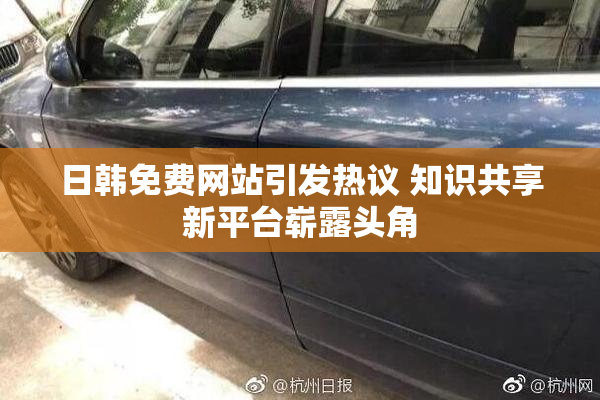日韩免费网站引发热议 知识共享新平台崭露头角