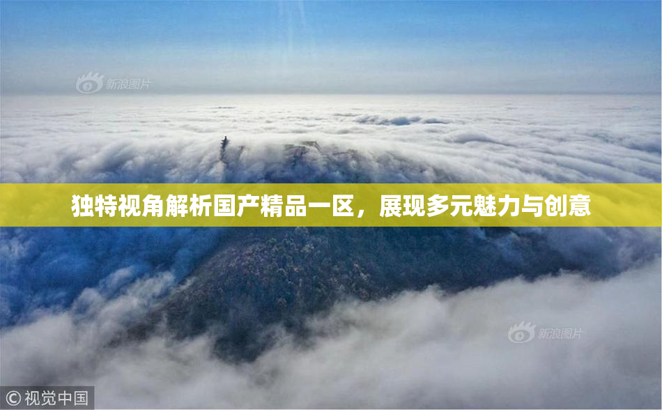 独特视角解析国产精品一区，展现多元魅力与创意