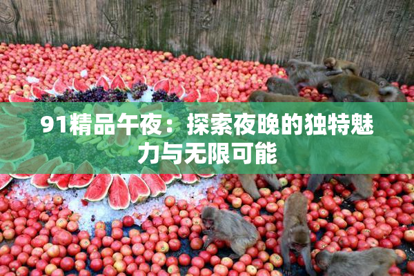 91精品午夜：探索夜晚的独特魅力与无限可能