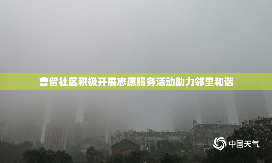 曹留社区积极开展志愿服务活动助力邻里和谐