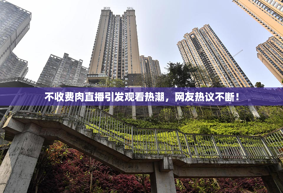 不收费肉直播引发观看热潮，网友热议不断！