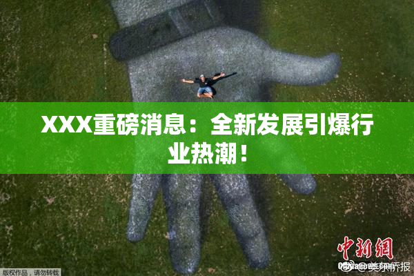 XXX重磅消息：全新发展引爆行业热潮！
