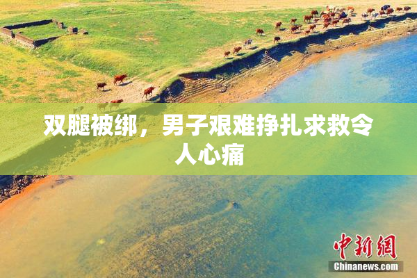 双腿被绑，男子艰难挣扎求救令人心痛