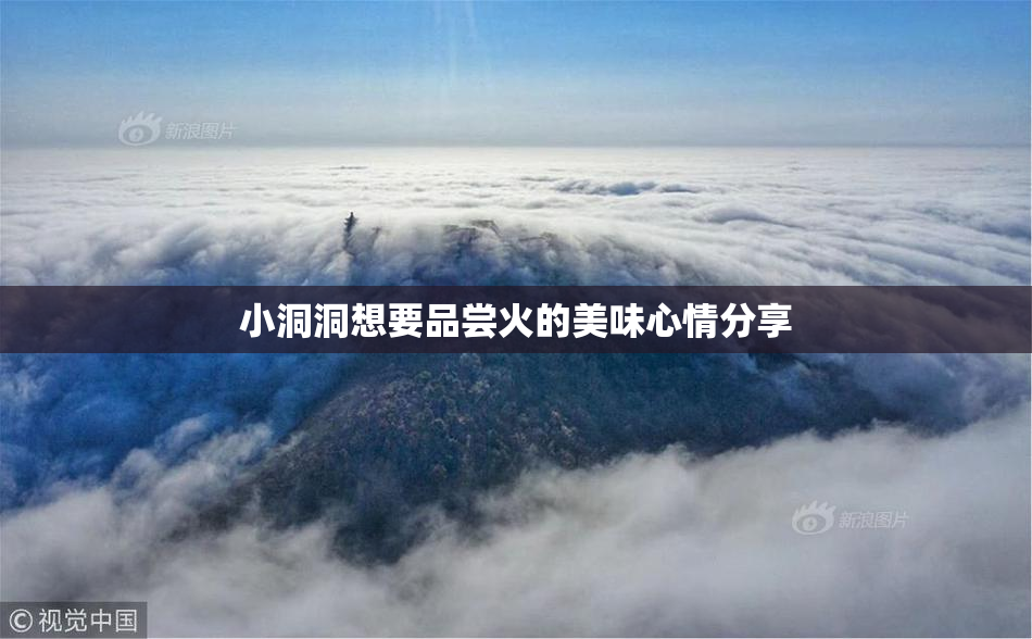 小洞洞想要品尝火的美味心情分享