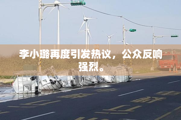 李小璐再度引发热议，公众反响强烈。