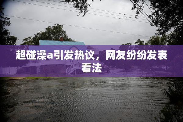 超碰澡a引发热议，网友纷纷发表看法