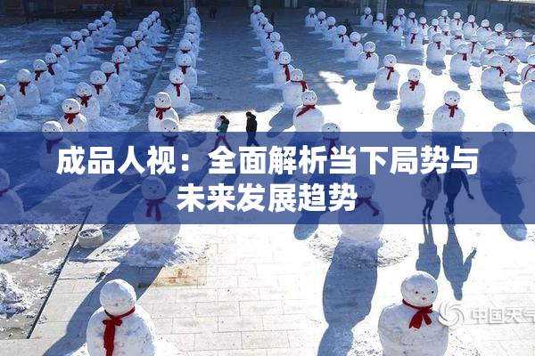 成品人视：全面解析当下局势与未来发展趋势