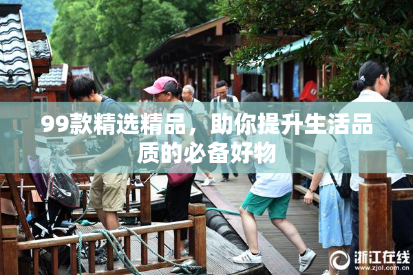 99款精选精品，助你提升生活品质的必备好物