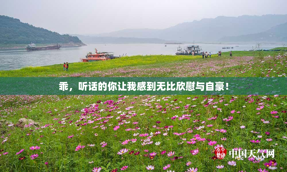 乖，听话的你让我感到无比欣慰与自豪！