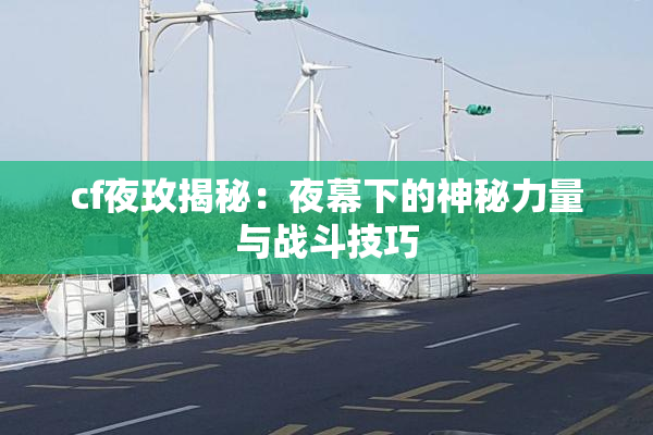 cf夜玫揭秘：夜幕下的神秘力量与战斗技巧