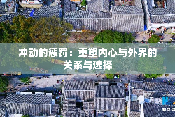 冲动的惩罚：重塑内心与外界的关系与选择