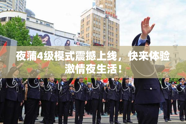 夜蒲4级模式震撼上线，快来体验激情夜生活！