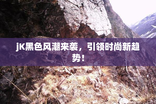 jK黑色风潮来袭，引领时尚新趋势！