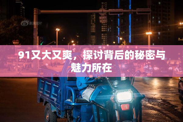 91又大又爽，探讨背后的秘密与魅力所在