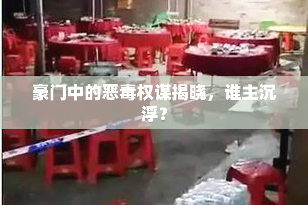 豪门中的恶毒权谋揭晓，谁主沉浮？