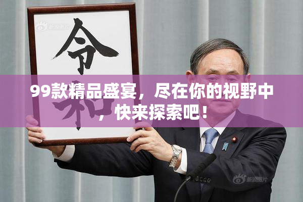 99款精品盛宴，尽在你的视野中，快来探索吧！