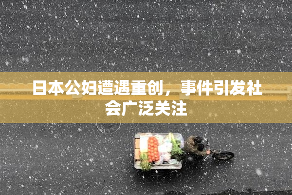 日本公妇遭遇重创，事件引发社会广泛关注