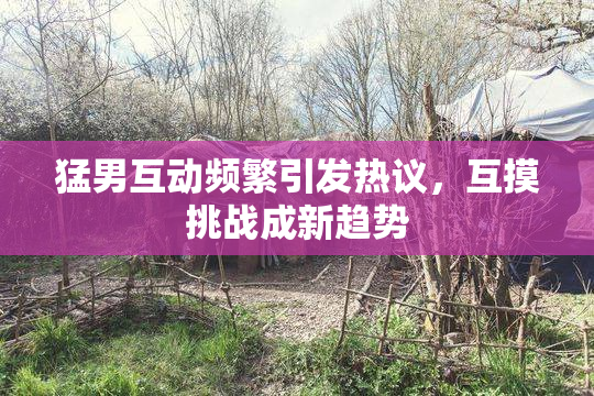 猛男互动频繁引发热议，互摸挑战成新趋势