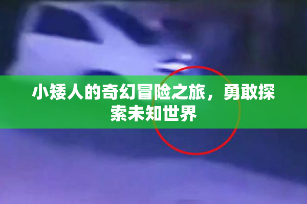 小矮人的奇幻冒险之旅，勇敢探索未知世界