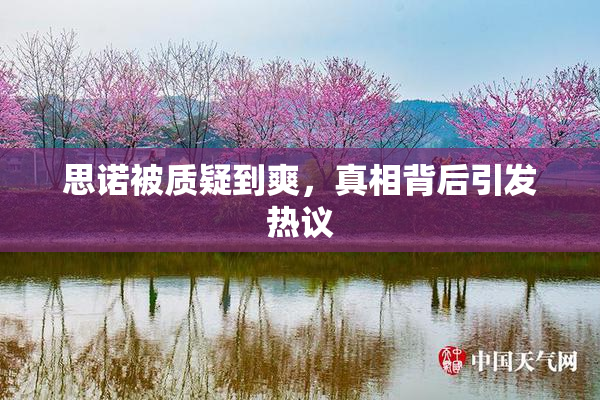 思诺被质疑到爽，真相背后引发热议