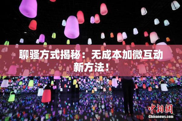 聊骚方式揭秘：无成本加微互动新方法！