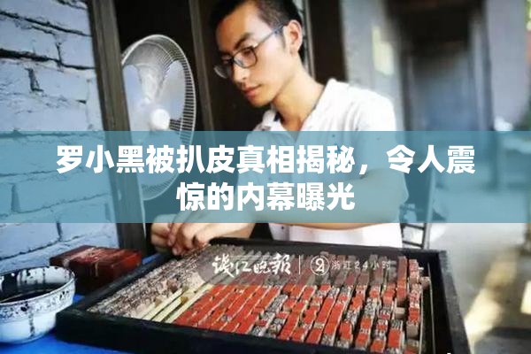 罗小黑被扒皮真相揭秘，令人震惊的内幕曝光