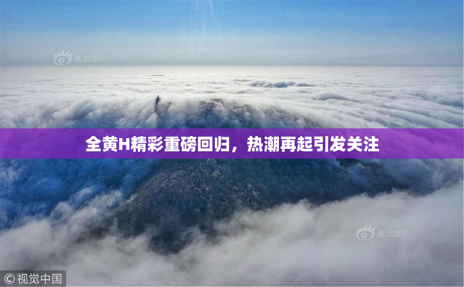 全黄H精彩重磅回归，热潮再起引发关注
