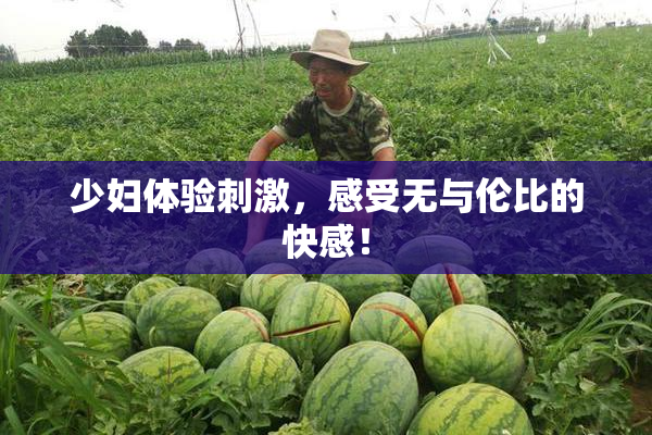少妇体验刺激，感受无与伦比的快感！