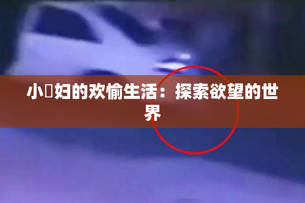 小婬妇的欢愉生活：探索欲望的世界