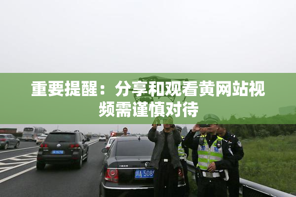 重要提醒：分享和观看黄网站视频需谨慎对待